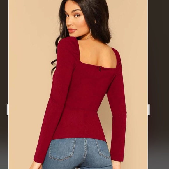 Puff Sleeve Top - Picture 2 of 8